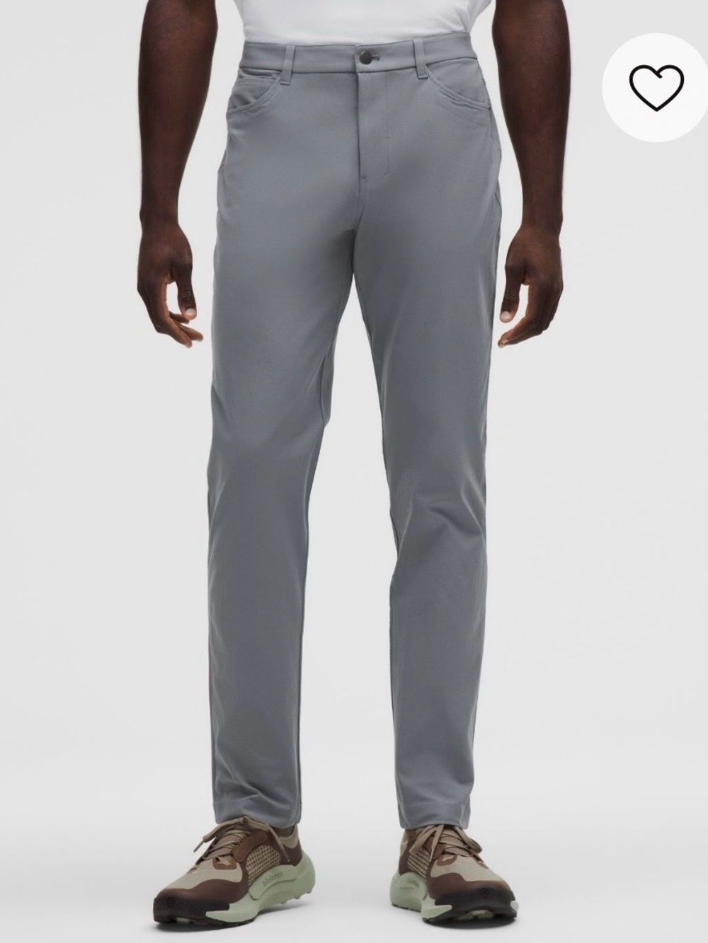 lululemon ABC Slim Fit Pants 33” Waist/32” Inseam - Color Grey